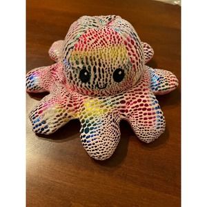 Two Reversible Plush Octopus Plushies